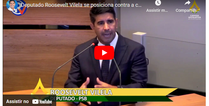 Deputado Roosevelt Vilela se posiciona contra a criação do Hospital da Segurança Pública