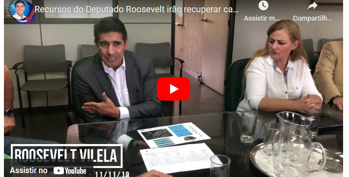 Recursos do Deputado Roosevelt irão recuperar canais de irrigação da Vargem Bonita