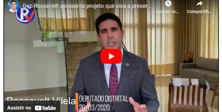 Dep. Roosevelt apresenta projeto que visa a preservação de empregos e a diluição dos prejuízos causados ao setor empresarial devido ao COVID19