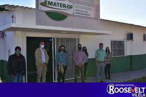 Deputado Roosevelt Vilela destina 200 mil reais para reforma do Escritório da Emater na Vargem Bonita.