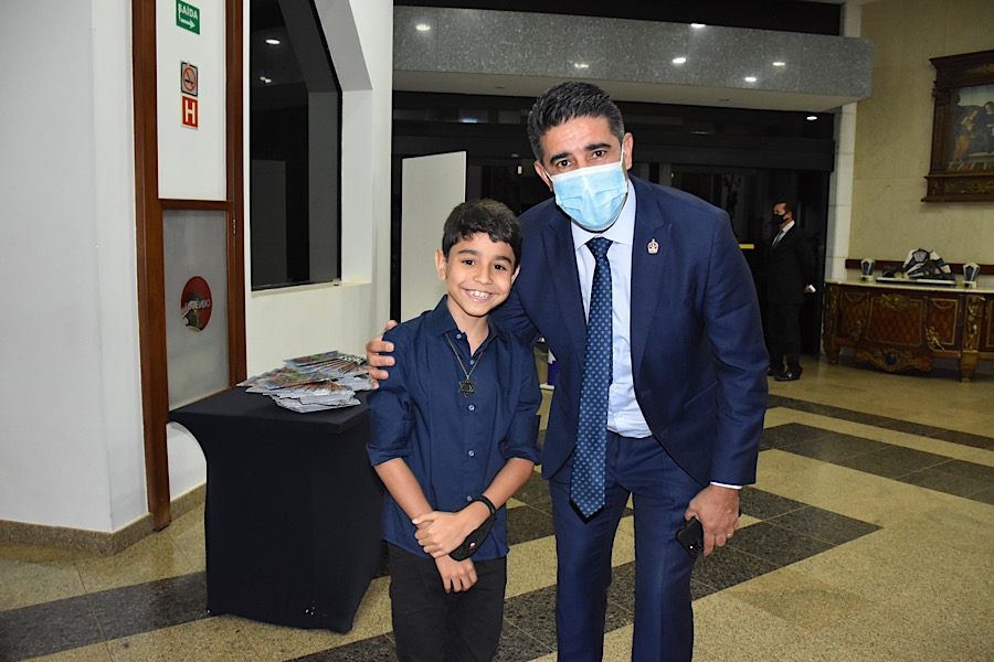 Deputado Roosevelt Vilela participa da cerimônia de posse do jovem escritor Ryan Maia na Academia de Letras do Brasil