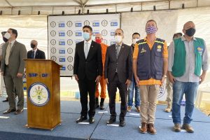 Deputado Roosevelt Vilela participa da solenidade de lançamento do projeto Cidade da Segurança Pública no Paranoá