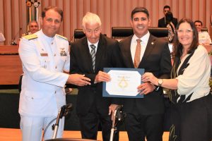 Em comemoração aos 215 anos do Corpo de Fuzileiros Navais, deputado Roosevelt Vilela realiza sessão solene em homenagem aos militares