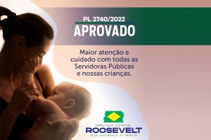 Servidoras públicas terão direito a trabalhar perto de casa até o filho completar seis anos de idade, conforme projeto do deputado Roosevelt