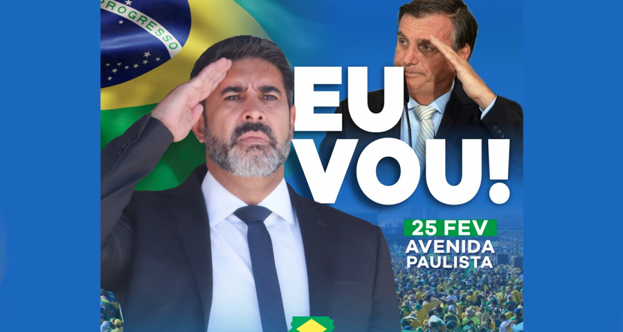 Deputado Roosevelt confirma presença em ato de Bolsonaro na Av. Paulista