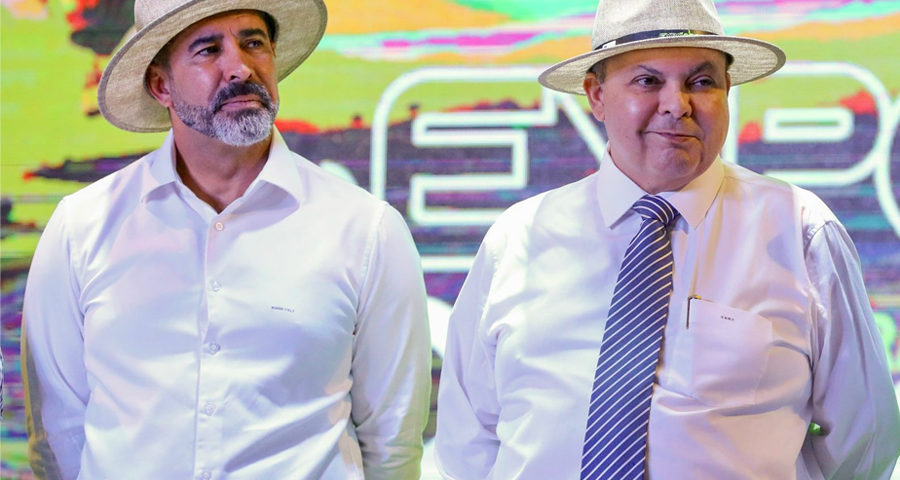 Deputado Roosevelt participa da abertura da Expoabra 2024